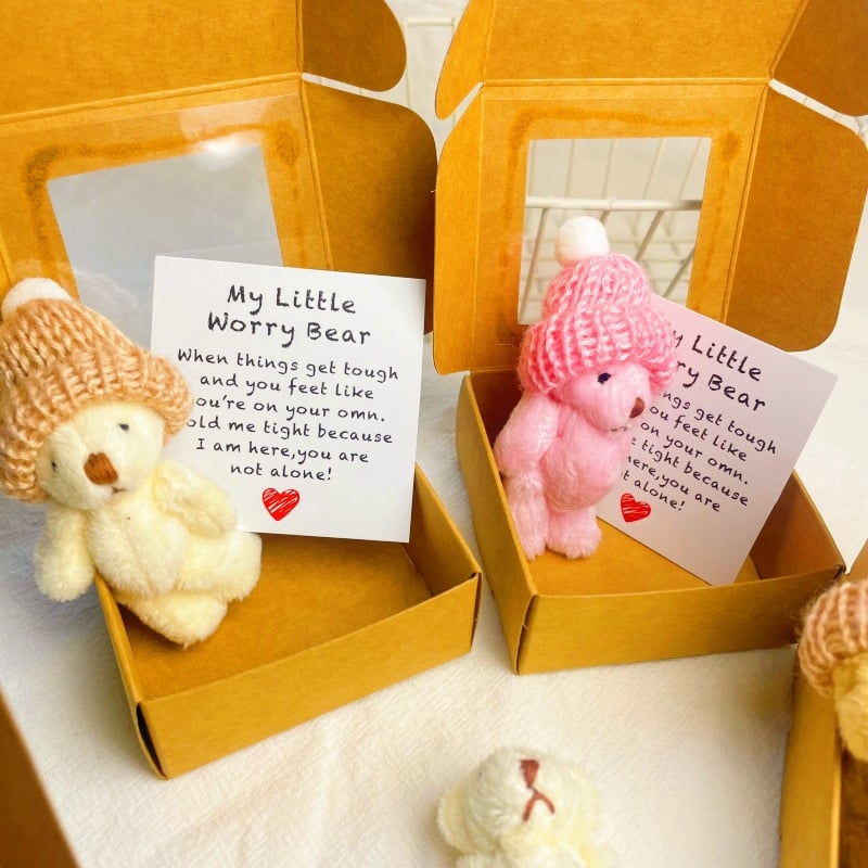 🎁Hot Sale!!🧸✨Little Bear in Box, My Little Worry Bear