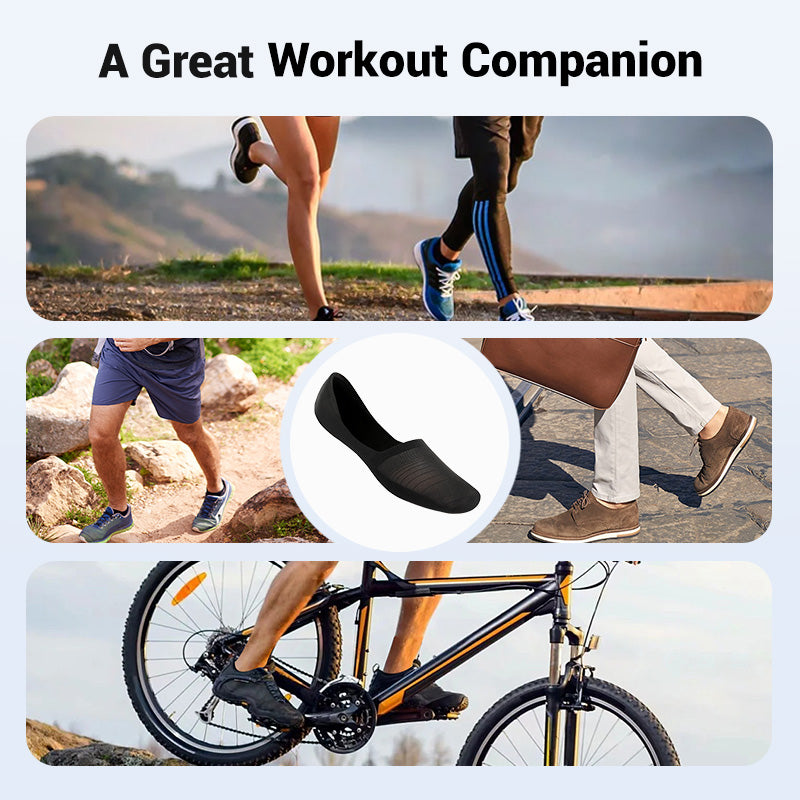 💥5 Pairs Ice Silk No-Show Socks Set (50% OFF)