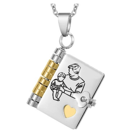 🔥🔥My Little Star Book Necklace for Daughter, Birthday Day Gift Graduation Jewelry of Love