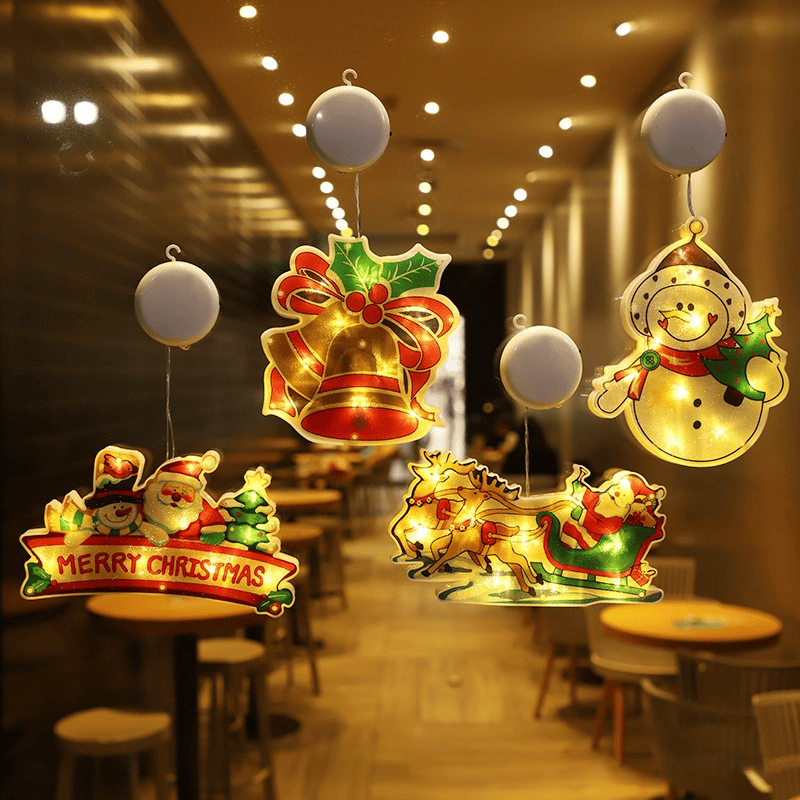 🎅Hot Sale - 50% OFF🎁Christmas Window Hanging Lights