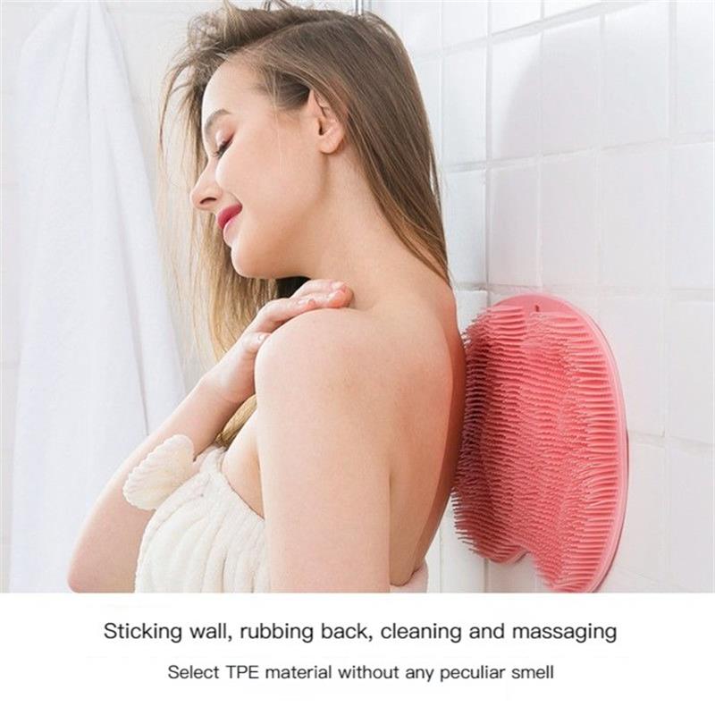 🔥 50 % de réduction ! 🚿🦶 Épurateur de pieds et dos de douche – Coussin de massage relaxant.