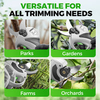 Garden Electric Pruning Shears with Battery ＆ Charger