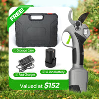 Garden Electric Pruning Shears with Battery ＆ Charger