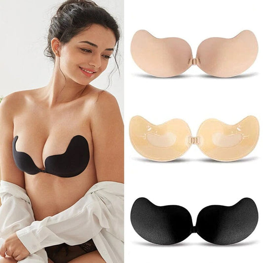 💗BUY 1 GET 1 FREE(2 PAIRS) - EACH ONLY ￡4.49!!🎁Adhesive Push-up Bra
