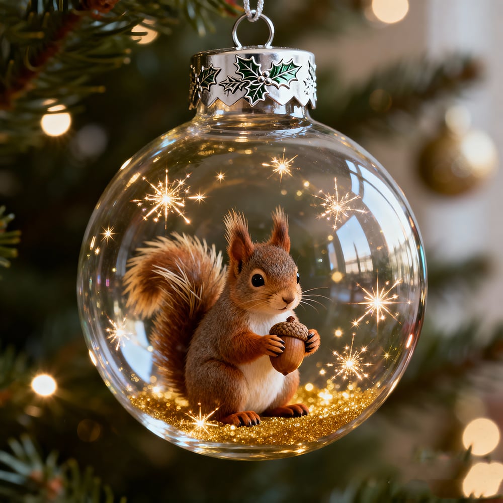 🔥Last Day 50% OFF - 2026 Wildlife Wonders Collection Crystal Glass Ornament (3D)