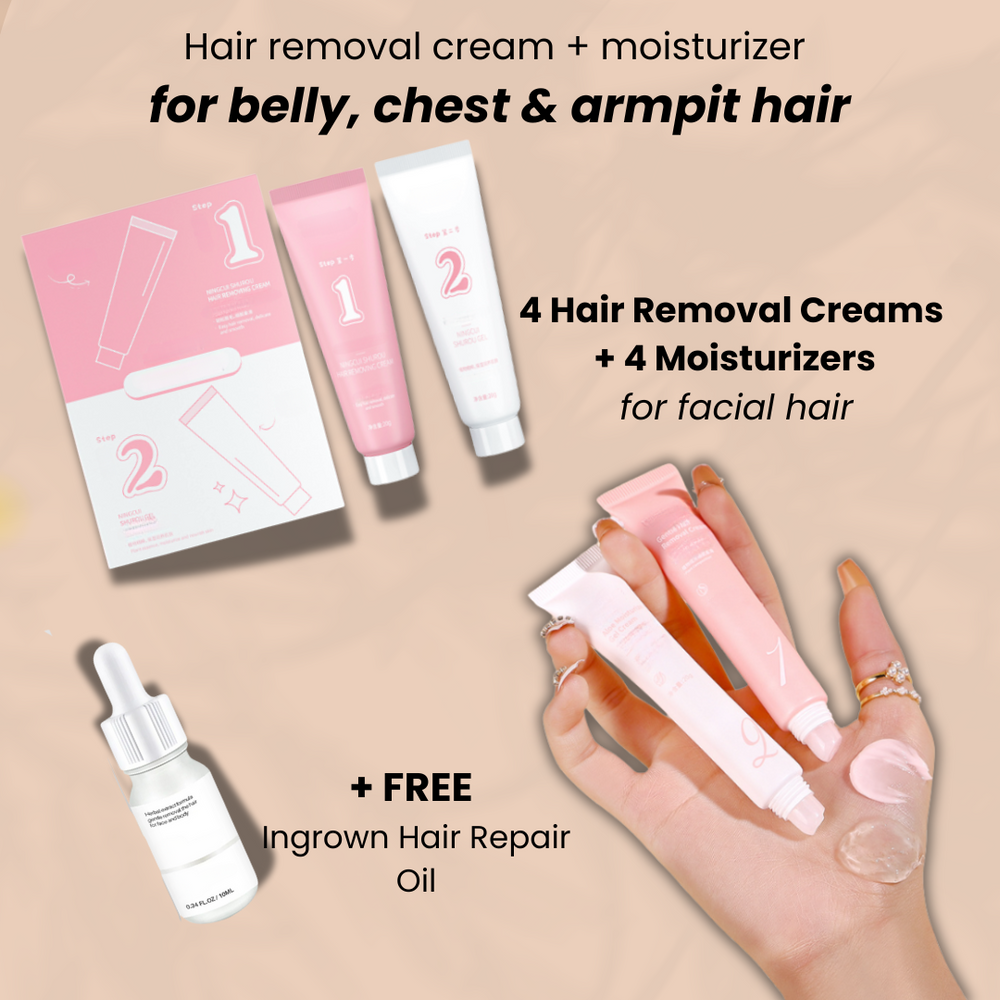 🎉 BUY 2 GET 1 FREE&A FREE GIFT🤩Hair Removal Cream Kit for Women