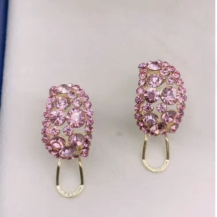 🔥Lab-Created Diamonds Hoop Earrings🎁