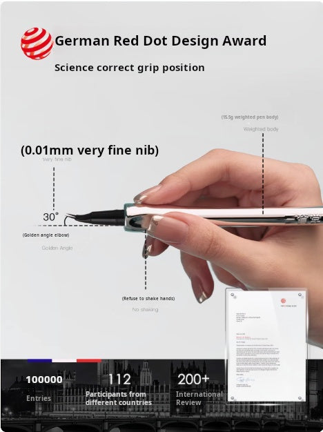 💖 2025 Upgraded Natural Waterproof Eyebrow Pen – German Red Dot Design Award Winner