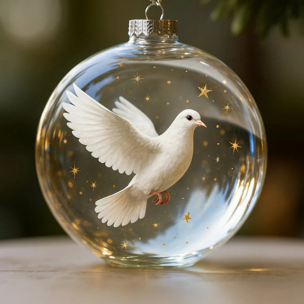 🔥LAST DAY 60% OFF🐦Nature's Birds Crystal Glass Ornament Gift Set