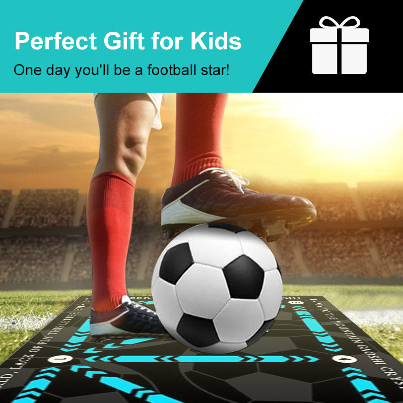 ⚽ 50% SCONTO ORA! 🔥 Tappetino antiscivolo per allenamento di calcio – Resistente e portatile, perfetto per esercizi di tecnica podalica ovunque ✨
