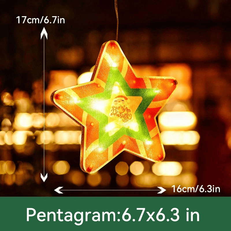 🎅Hot Sale - 50% OFF🎁Christmas Window Hanging Lights