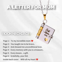 🔥🔥My Little Star Book Necklace for Daughter, Birthday Day Gift Graduation Jewelry of Love