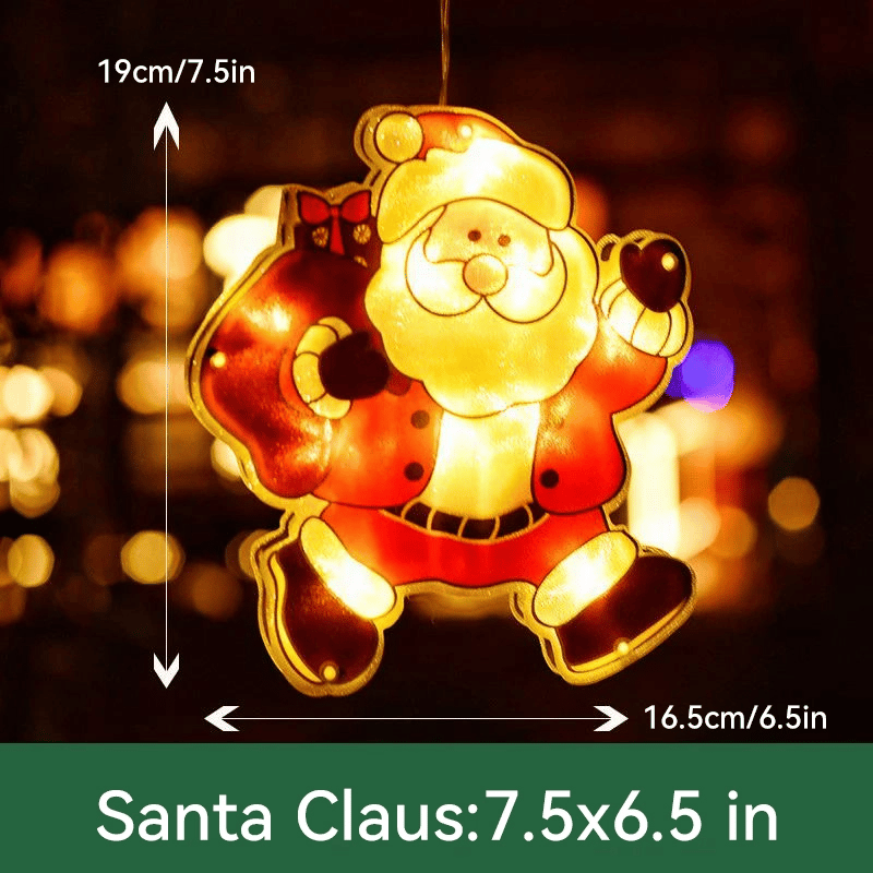 🎅Hot Sale - 50% OFF🎁Christmas Window Hanging Lights