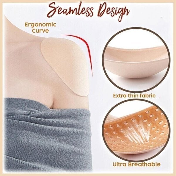 Naturally Soft Anti-Slip Shoulder Pads