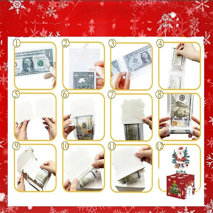 🎄Christmas Sale 50% OFF🎁Surprise Money Pop-Up Explosion Gift Box