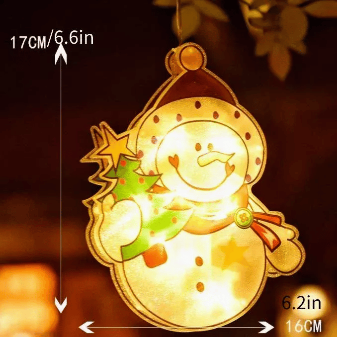 🎅Hot Sale - 50% OFF🎁Christmas Window Hanging Lights