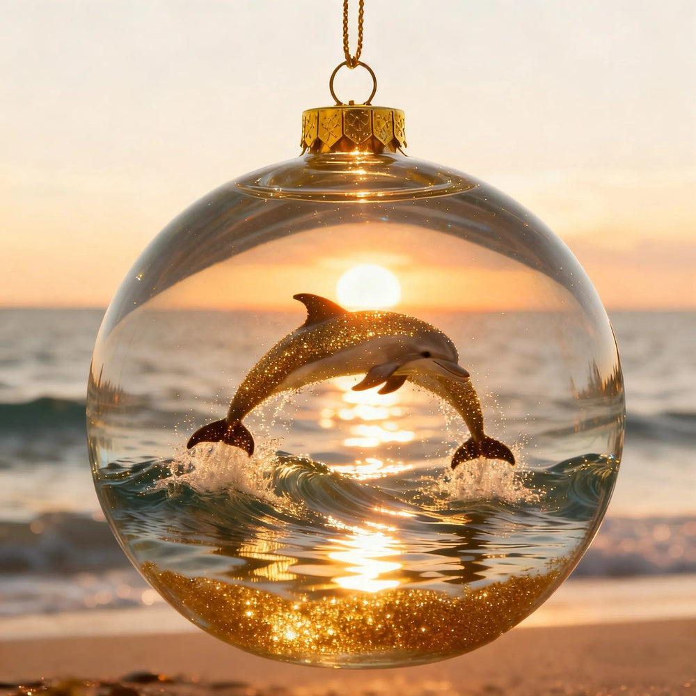 🔥Last Day 50% OFF - 2026 Wildlife Wonders Collection Crystal Glass Ornament (3D)