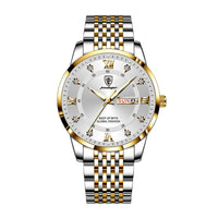 📢📢60 % de réduction !!! 🎅Montre quartz lumineuse et étanche pour homme avec calendrier