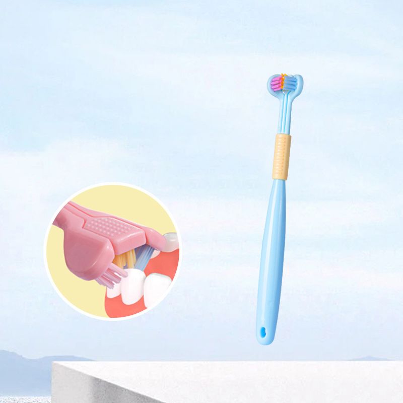 ?[Achetez 1 Obtenez 5]?V-forme Brosse à dents trilatérale et brosse douce