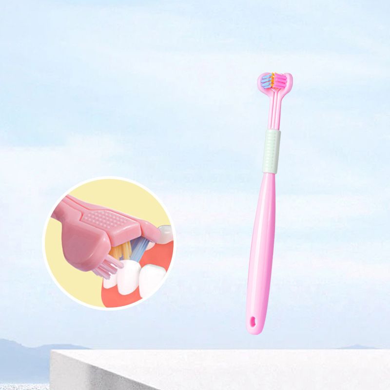 ?[Achetez 1 Obtenez 5]?V-forme Brosse à dents trilatérale et brosse douce