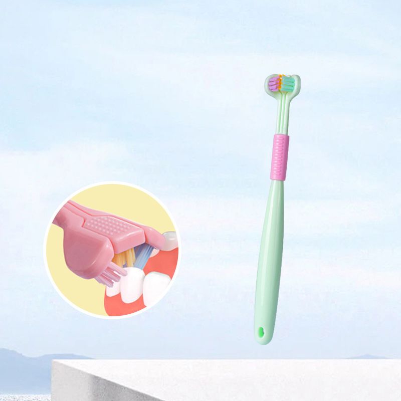 ?[Achetez 1 Obtenez 5]?V-forme Brosse à dents trilatérale et brosse douce