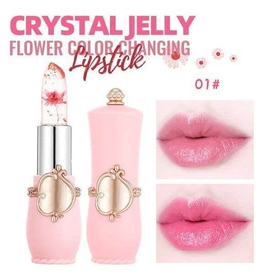 ❣️Buy 1 Get 1 Free❣️Crystal Jelly Flower Color Changing  Lipstick
