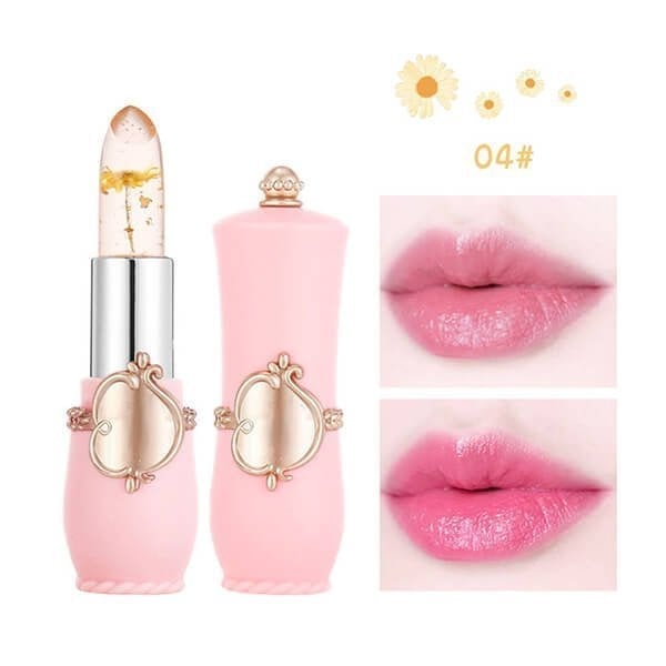 ❣️Buy 1 Get 1 Free❣️Crystal Jelly Flower Color Changing  Lipstick