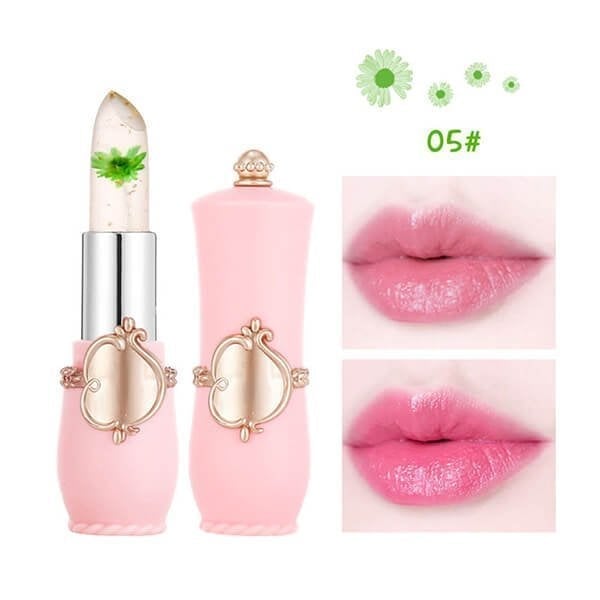 ❣️Buy 1 Get 1 Free❣️Crystal Jelly Flower Color Changing  Lipstick