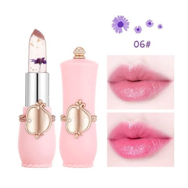 ❣️Buy 1 Get 1 Free❣️Crystal Jelly Flower Color Changing  Lipstick