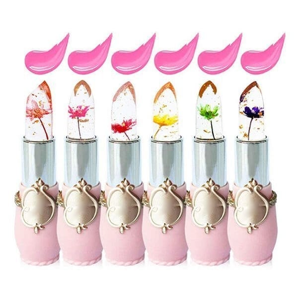 ❣️Buy 1 Get 1 Free❣️Crystal Jelly Flower Color Changing  Lipstick