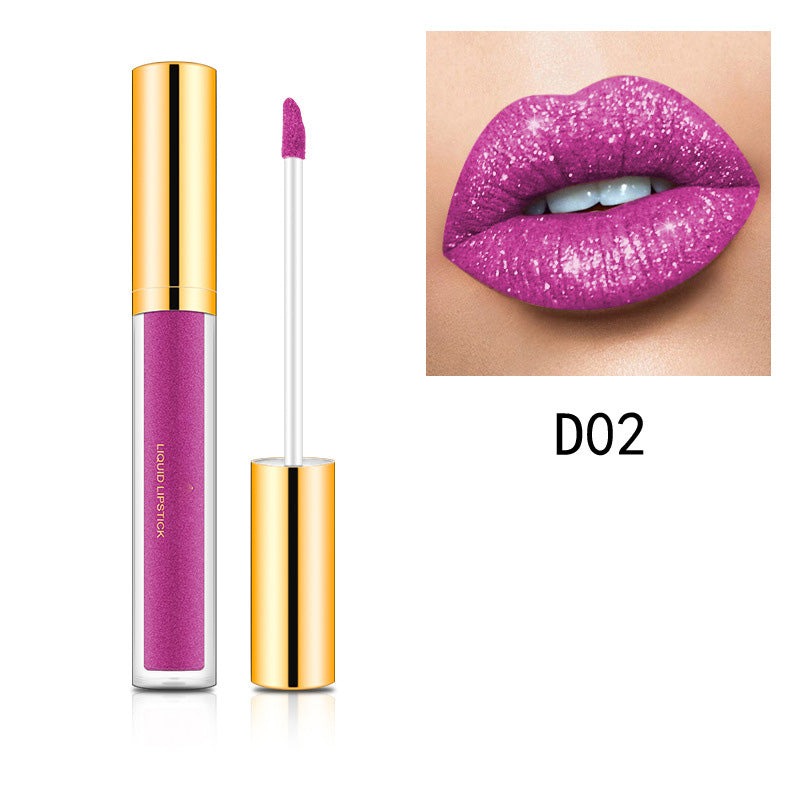 😍💋Buy 1 Get 1 Free💋😍Metallic Liquid Diamond Glitter Lipstick