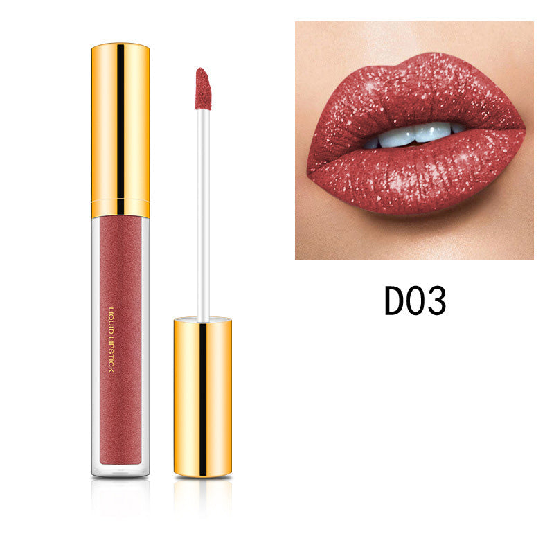😍💋Buy 1 Get 1 Free💋😍Metallic Liquid Diamond Glitter Lipstick