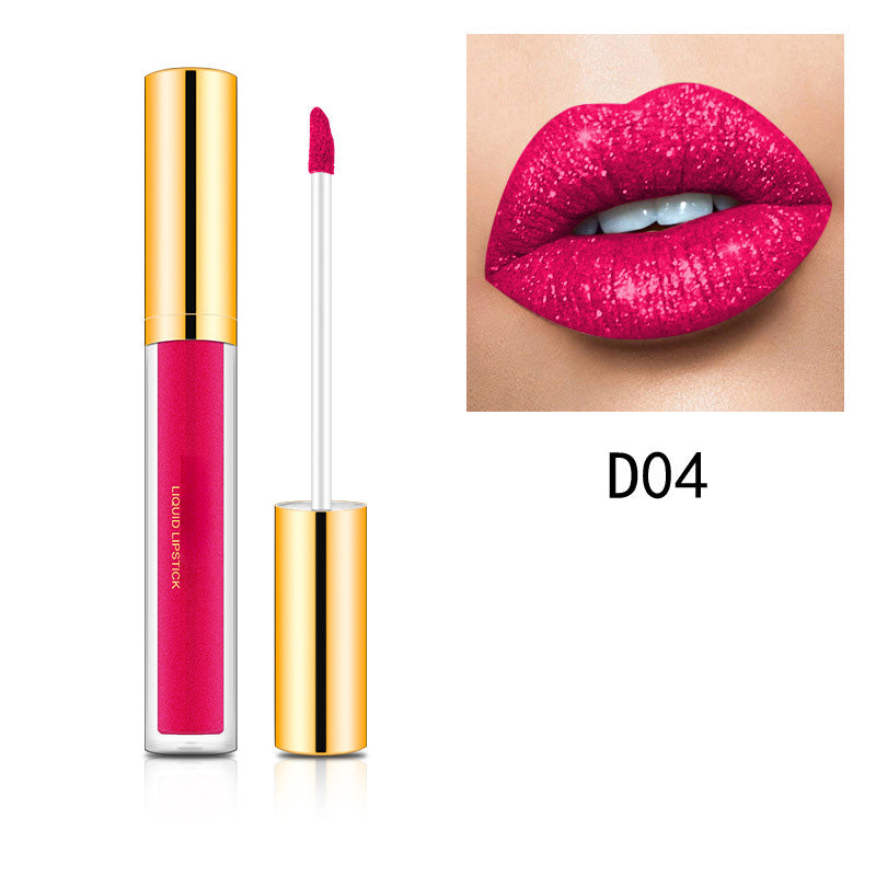 😍💋Buy 1 Get 1 Free💋😍Metallic Liquid Diamond Glitter Lipstick