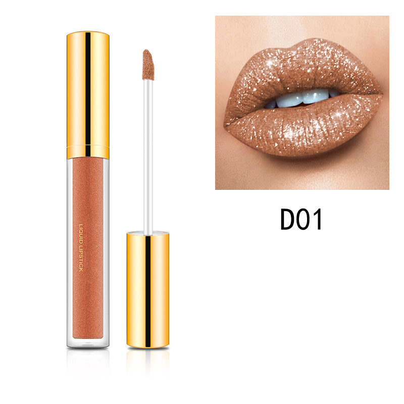 😍💋Buy 1 Get 1 Free💋😍Metallic Liquid Diamond Glitter Lipstick
