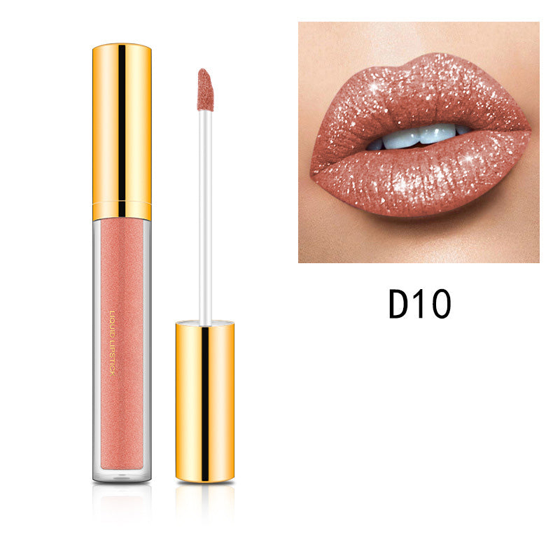 😍💋Buy 1 Get 1 Free💋😍Metallic Liquid Diamond Glitter Lipstick