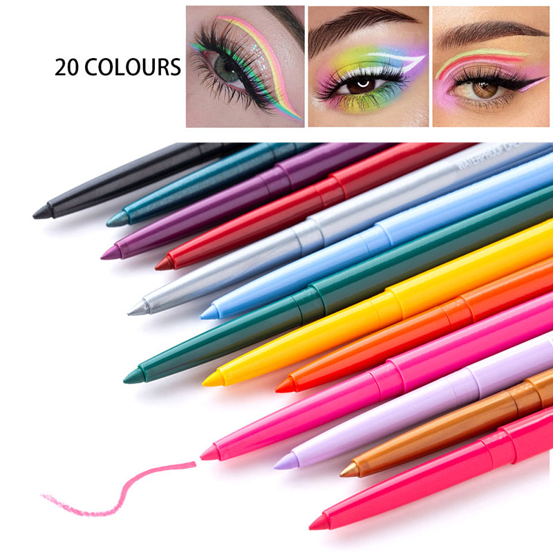 🥰HOT SALE 49% OFF🥰Multi-Color Waterproof Long-Lasting Eyeliner Pencil