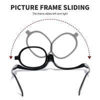 💥HOT SALE 50% OFF💥Rotating Makeup Glasses🧐