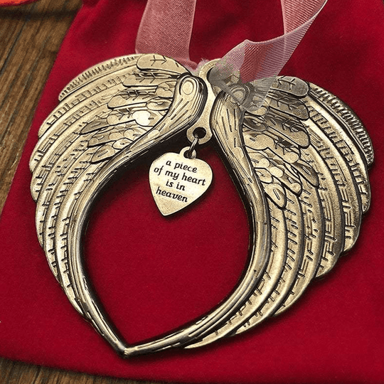 💥Memorial Ornaments💥Angel Wings Bell