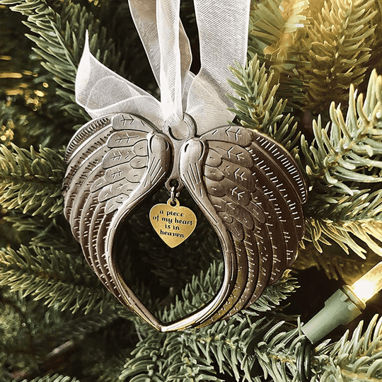 💥Memorial Ornaments💥Angel Wings Bell