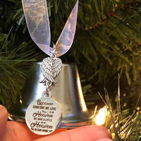 💥Memorial Ornaments💥Angel Wings Bell