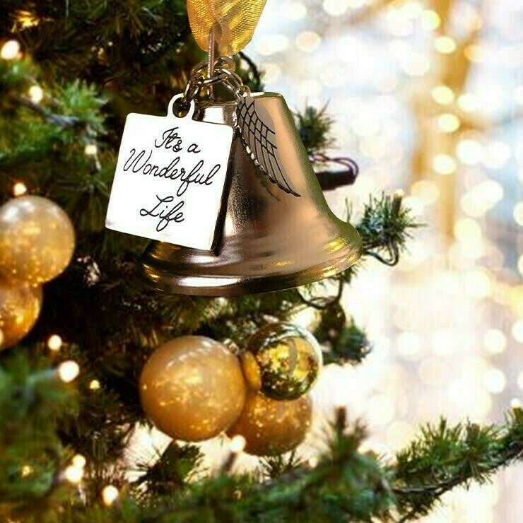 💥Memorial Ornaments💥Angel Wings Bell