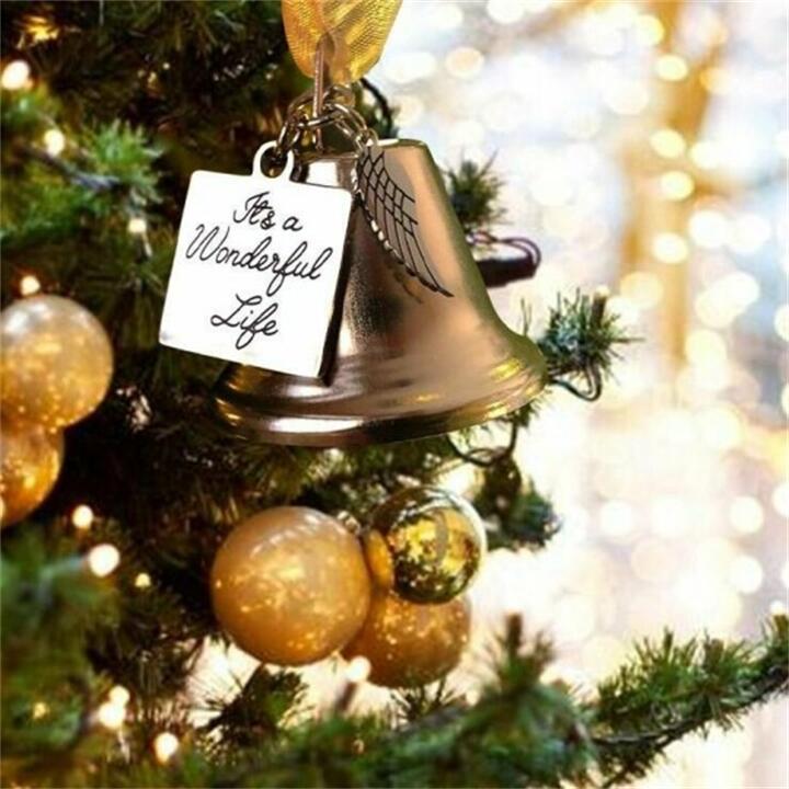 💥Memorial Ornaments💥Angel Wings Bell