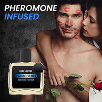 🚀Long-Lasting Pheromone Cologne for Men❤️‍🔥| 24H Magnetic Attraction | Women-Voted Most Addictive Scent