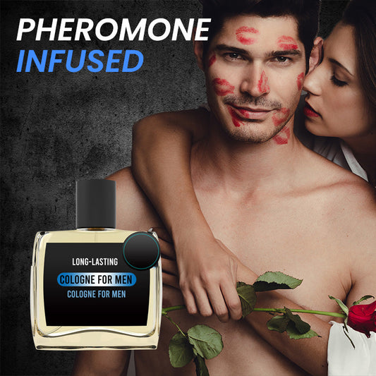🚀Long-Lasting Pheromone Cologne for Men❤️‍🔥| 24H Magnetic Attraction | Women-Voted Most Addictive Scent