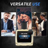 🚀Long-Lasting Pheromone Cologne for Men❤️‍🔥| 24H Magnetic Attraction | Women-Voted Most Addictive Scent