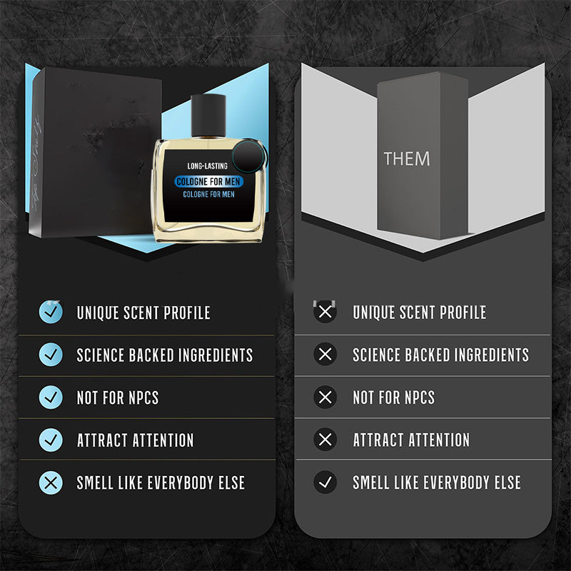 🚀Long-Lasting Pheromone Cologne for Men❤️‍🔥| 24H Magnetic Attraction | Women-Voted Most Addictive Scent