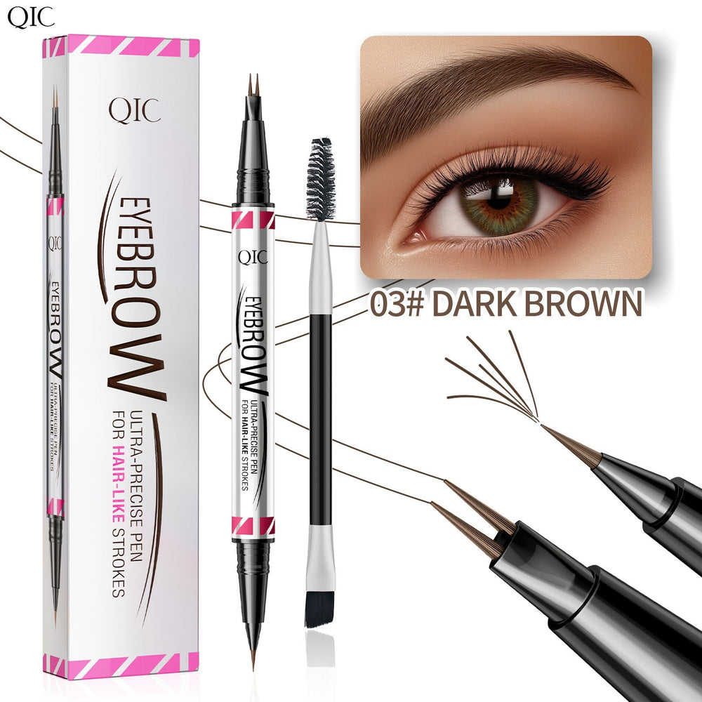 😍😍Dual-Ended Eyebrow Pen🔥Buy 1 Get 1 Free🔥