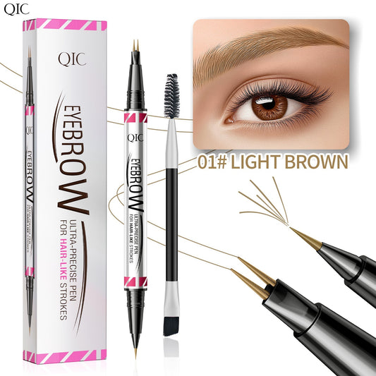 😍😍Dual-Ended Eyebrow Pen🔥Buy 1 Get 1 Free🔥