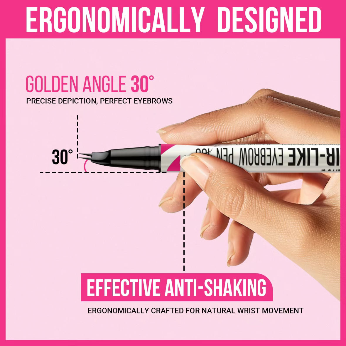 😍🔥Buy 1 Get 1 Free🔥😍Dual-Ended Eyebrow Pen