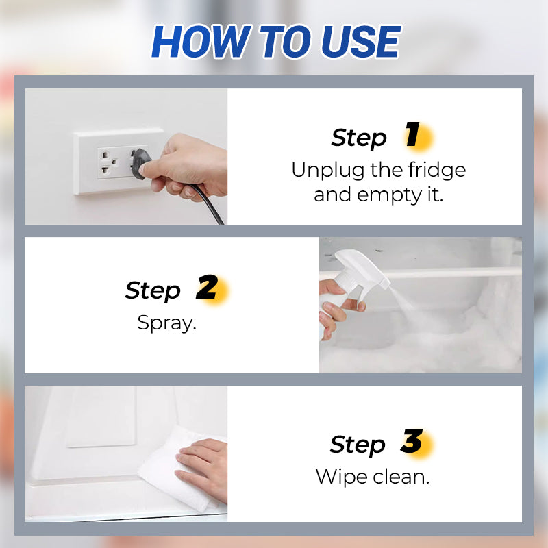 🎉Last Day Promotion - 49% OFF🌹🧊Defrosting Spray for Fridge Freezer